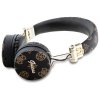 Guess słuchawki nauszne Bluetooth ENC    GUBH70EPOSMK czarny/black Peony Script Round Shape